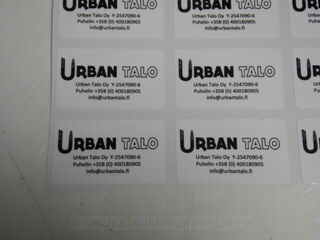Logokleebised - Urban Talo