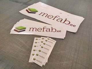 Mefab.ee logokleebised