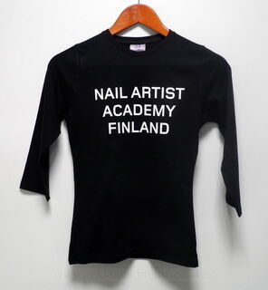 Nail artist academy logoga särk