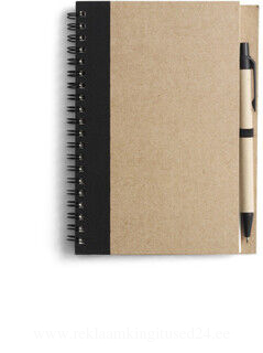 Recycled notebook.