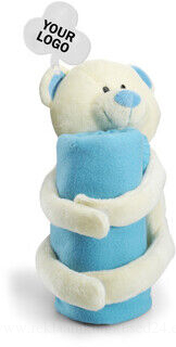 Soft bear and fleece blanket 2. picture
