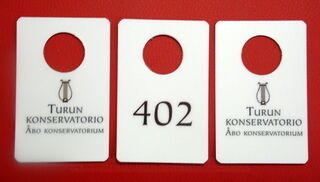 Cloakroom numbers 5. picture