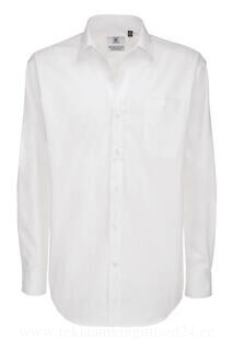 Men`s Sharp Twill Cotton Long Sleeve Shirt 3. picture