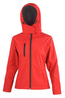 Ladies TX Performance Hooded Softshell Jacket 3. picture