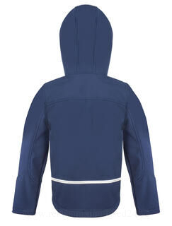 Kids TX Performance Hooded Softshell Jacket 3. picture